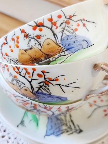 Vintage japanese handpainted - vintage,