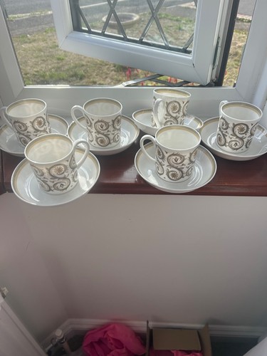 Susie cooper x12 lot cups - x12, 6
