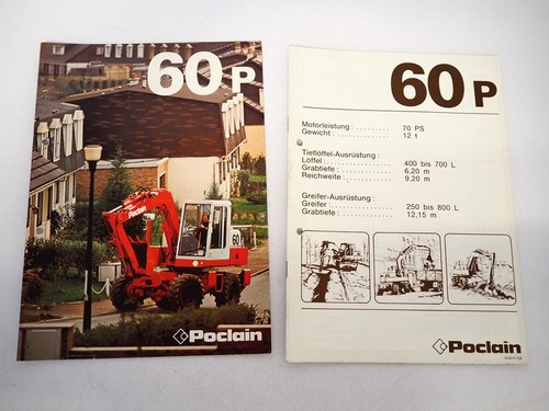 Brochure poclain 60p - 2x,