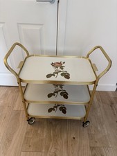 Vintage Gold Drinks Trolley 3
