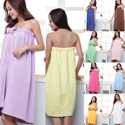 Women body wrap - shower, towels