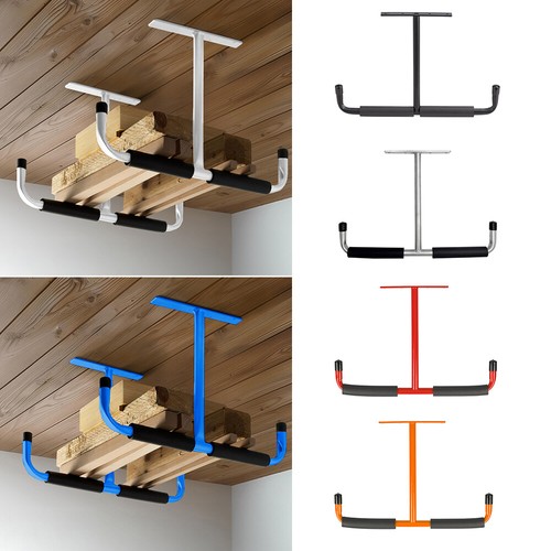 4pcs garage hooks overhead - 4pcs,