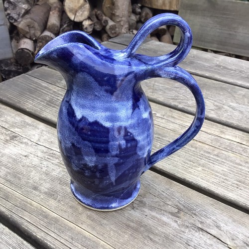 Contemporary blue white - blue,
