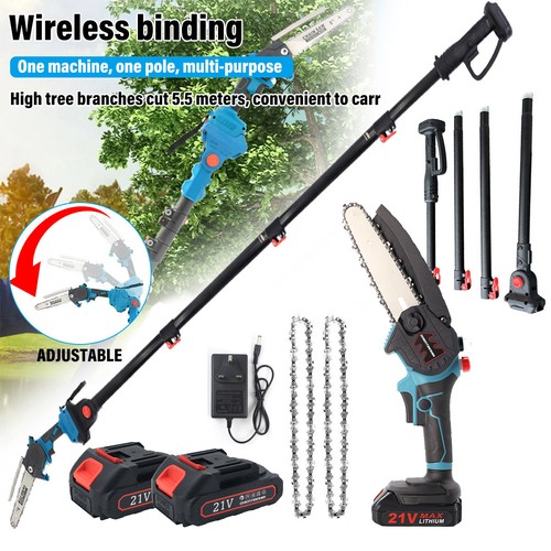 6inch cordless pole saw - 2-in-1,