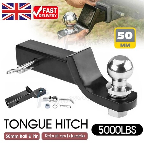 50mm trailer ball mount - 50mm, tongue