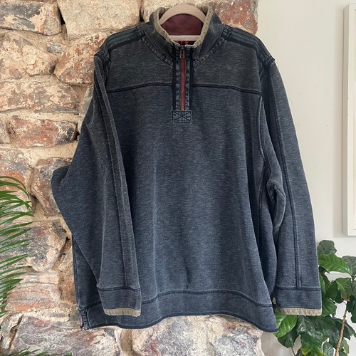 Mantaray mens quarter zip 100%