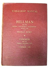 HILLMAN Minx Husky COMMER Car