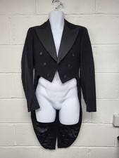 Vintage Black Formal Tailcoat