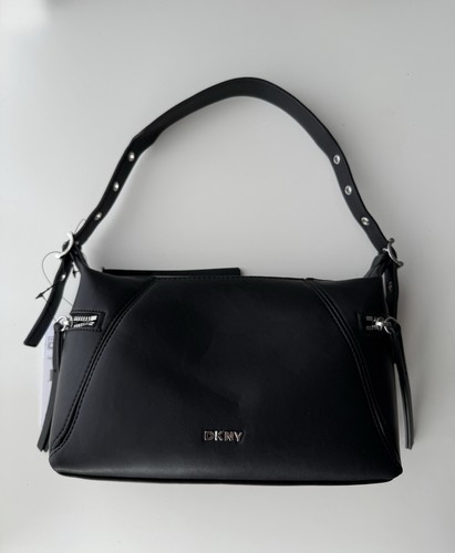 Dkny gemma black faux leather - dkny,
