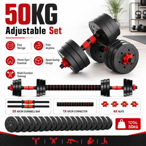 Adjustable dumbbell barbell - dumbbell,