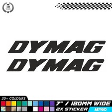 2x DYMAG Vinyl Decal Stickers