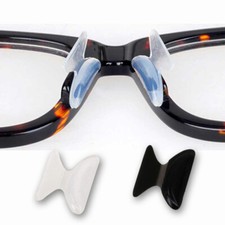  Adhesive Nose Pads butterfly Sticky Anti-Slip Silicone Grip Glasses Spectacles