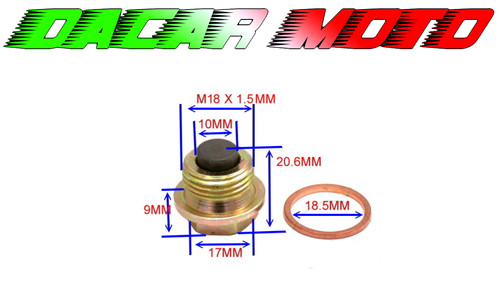 Magnetic oil drain plug harley - oil,