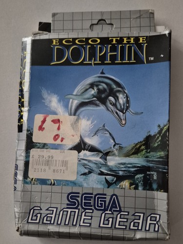 Sega game gear ecco - game,