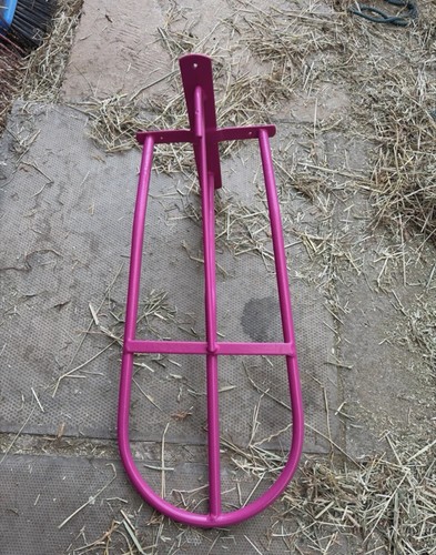 Pink saddle rack - saddle,