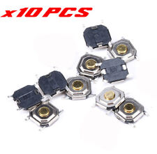 Tact Switch x10 SMD GOLD MICRO