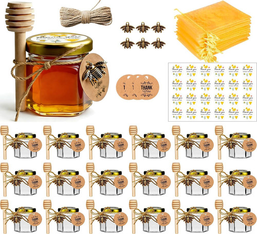 Mini honey jars 5oz - mini,