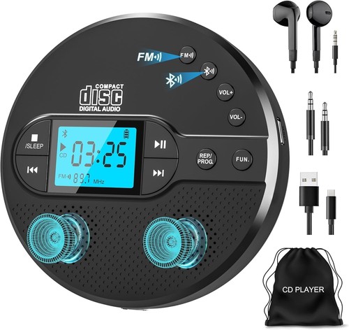 2000mah rechargeable discman - 2000mah,