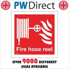 SIGN Fire Hose Reel Alarm
