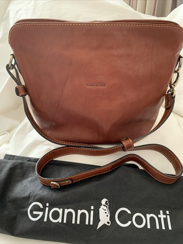 Gianni conti tan - leather, bag