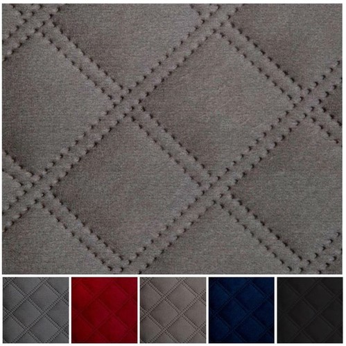 Quilted velvet upholstery - quilted,
