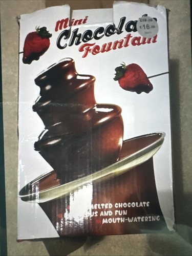 Mini chocolate fountain - chocolate,