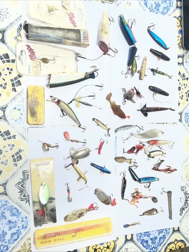 Vintage fishing lures mepps - fishing,