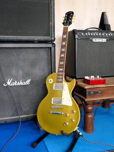 1997 epiphone les paul - epiphone, goldtop