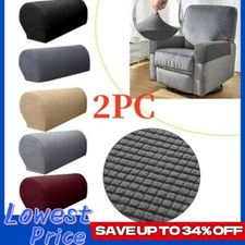 Removable Stretch Arm Chair Covers for Sofa Arm Caps Couch Soft Armrest Covers×2