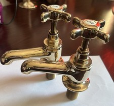 Victorian Style Brass Bath