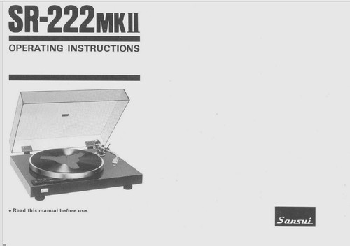 Sansui 222mk2 stereo record - sansui,
