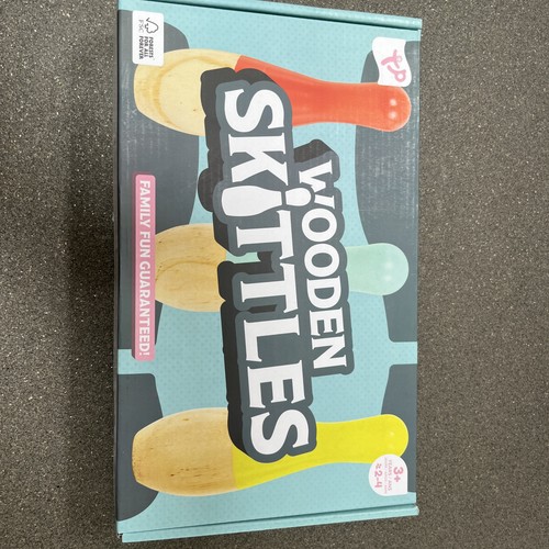 Toys wooden skittles set - toys,
