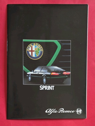 Alfa romeo sprint brochure - alfa,