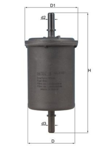 Fuel filter mahle fits - mahle, renault