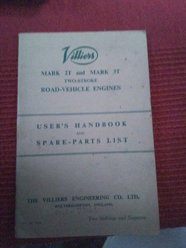 Villiers and handbook - villiers,