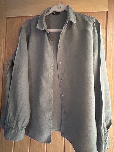 Ladies linen blouse massimo - ladies,