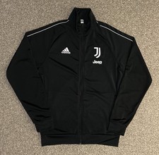 Juventus FC Full Zip Adidas Training Jacket, Medium, Excellent Condition