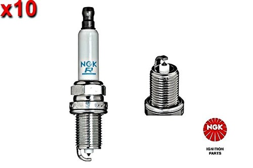 10x spark plug ngk - spark, audi