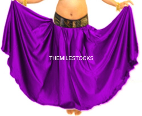 Tms purple satin - satin, half