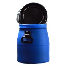 Storage Tank Open Top Blue Plastic Barrel Storage Container 20 Litre Drums