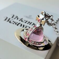 Vivienne Westwood Small Orb Necklace Pink mint