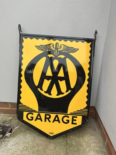 Original enamel sign - original,