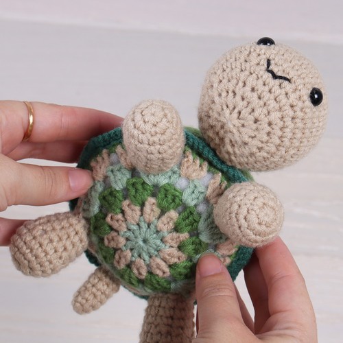 Tortoise turtle crochet - tortoise, kit