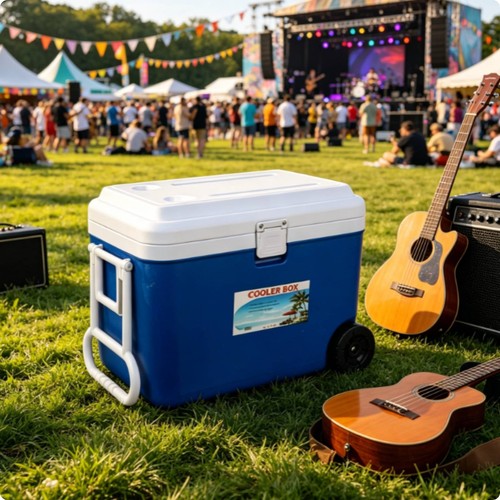 Hard shell cooler with wheels - hard,