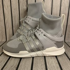 Adidas EQT Sock Support ADV Winter Grey BZ0641 Mens U.K. Size 11 Trainers