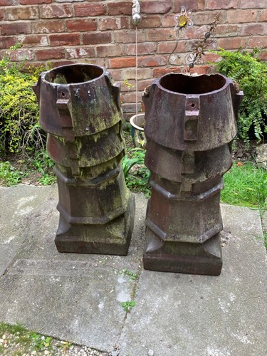Victorian terracotta chimney - victorian,