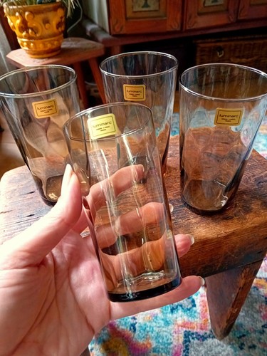 Vintage luminarc swirl - vintage, smoked