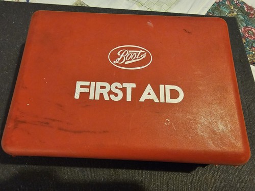 Vintage boots first - vintage, box