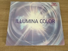 Wella Illumina Shade Chart with Removable Colour Tuffs Book Hair Swatches New