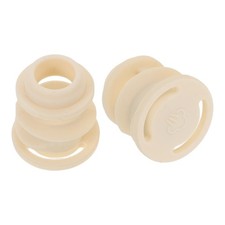  2 Pcs Soy Milk Machine Blender Plastic Ring Float Valve Gasket Parts
